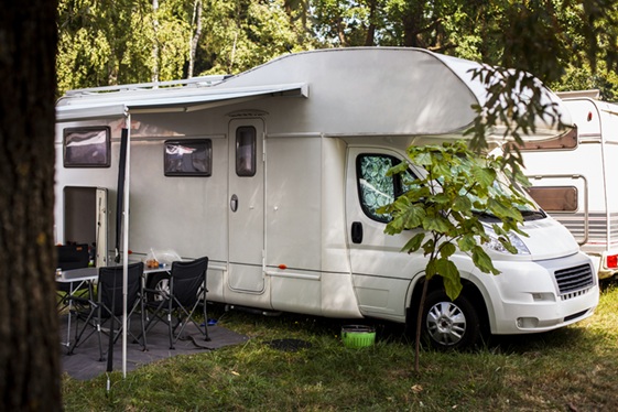 camper bewonen